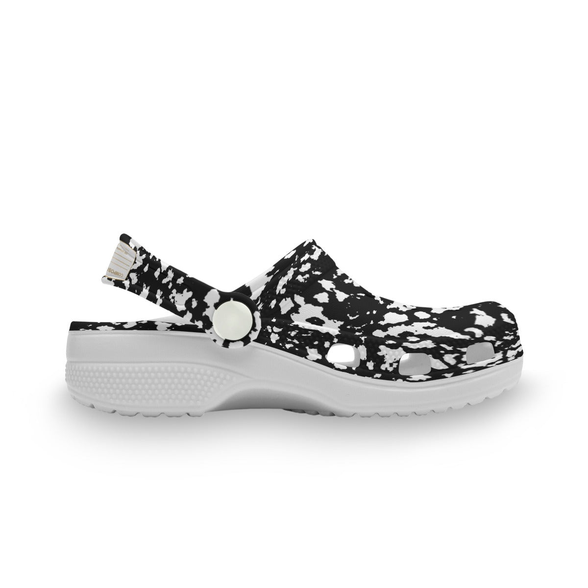 Children's Black Composition Book Clogs