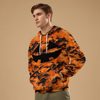 Halloween Jack Camo Unisex Cotton Pullover Hoodie