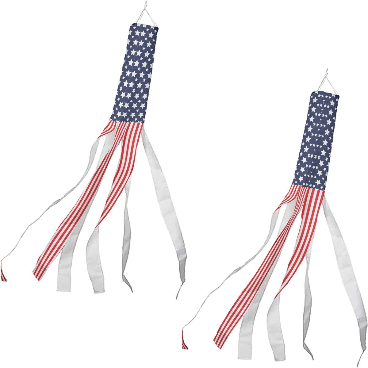 Stars and Stripes 4th of July Windsock