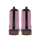 Dusty Rose Women's Combat Boots