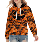 Halloween Jack Camo Unisex Cotton Pullover Hoodie