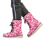 Pink camo Women's Plush Boots