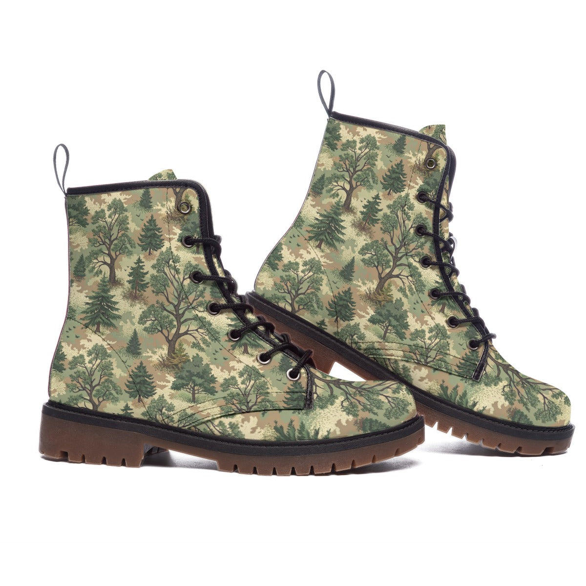 Forest Camo Women's Martin Short Boots