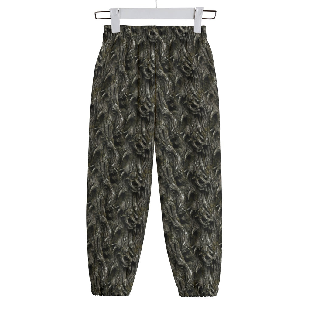 Spooky Bark Camouflage Kid's Sweatpants | 310GSM Cotton