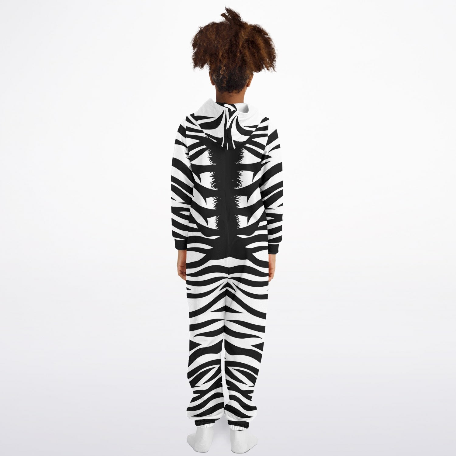 Kids Unisex Zebra Jumpsuit