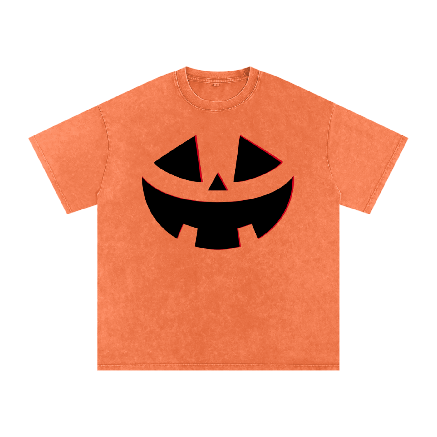 Halloween Jack Acid Wash Oversized Unisex T-Shirt