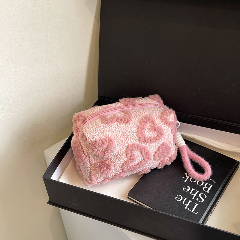 Heart pattern  Style Cosmetic Bag