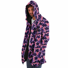 Load image into Gallery viewer, Purple Camo Microfleece Cloak
