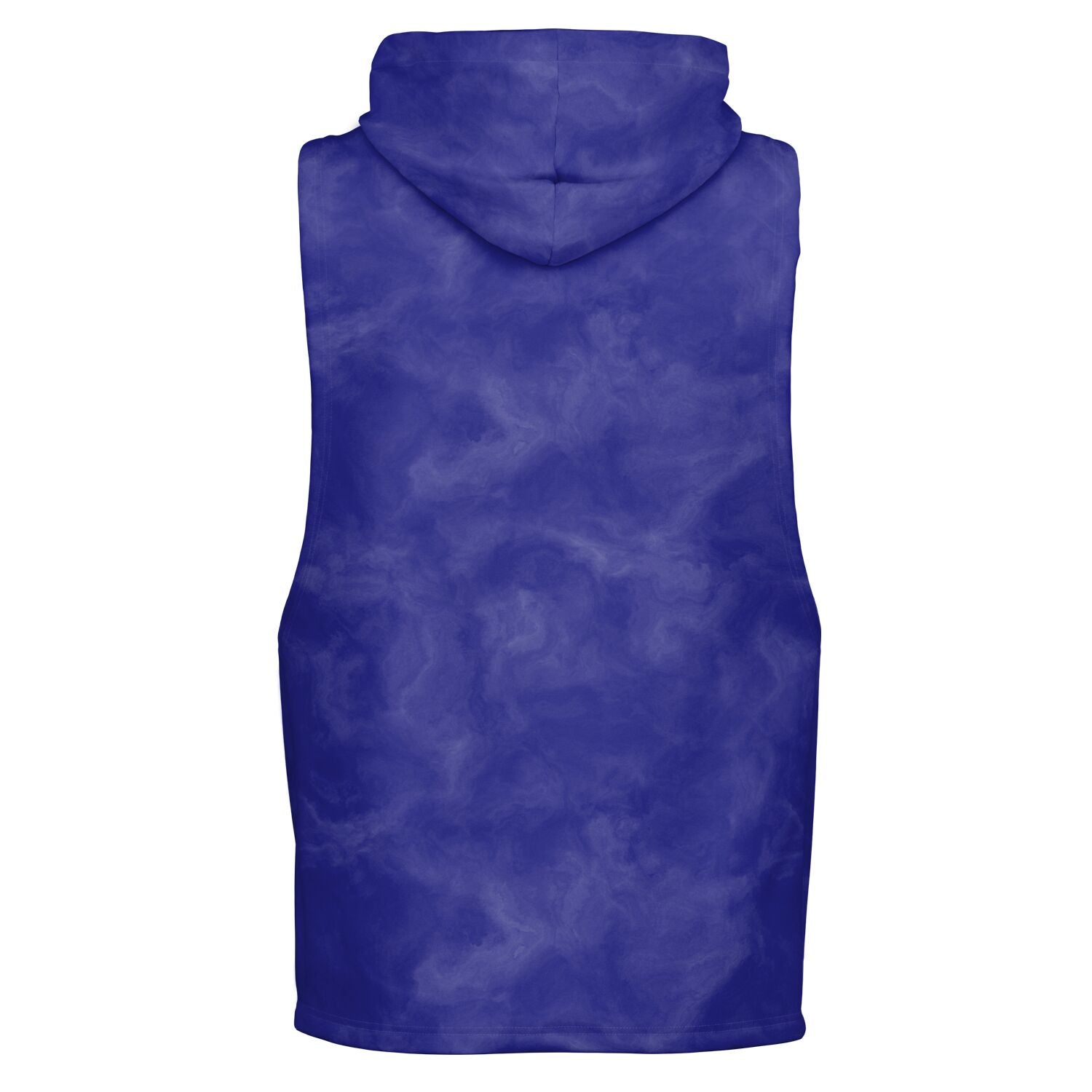 Red, White and Blue Star Blue Drop Armhole Hoodie