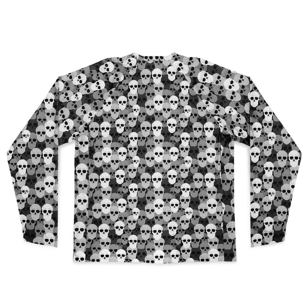Pile of Skulls Men's Long Sleeve Performance Shirt