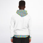 Mens Easter Camo Fashion Zip-Up Hoodie