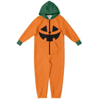 Halloween Pumpkin Kids Jumpsuit