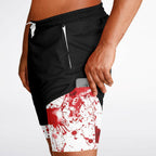 Blood Bath Men's 2-in-1 Shorts