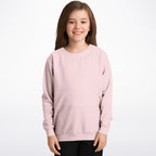 Pale Pink Kids/Youth Sweatshirt