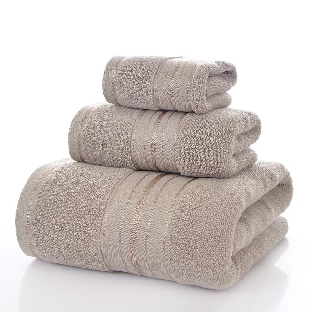 Pure Cotton Bath Towel Set