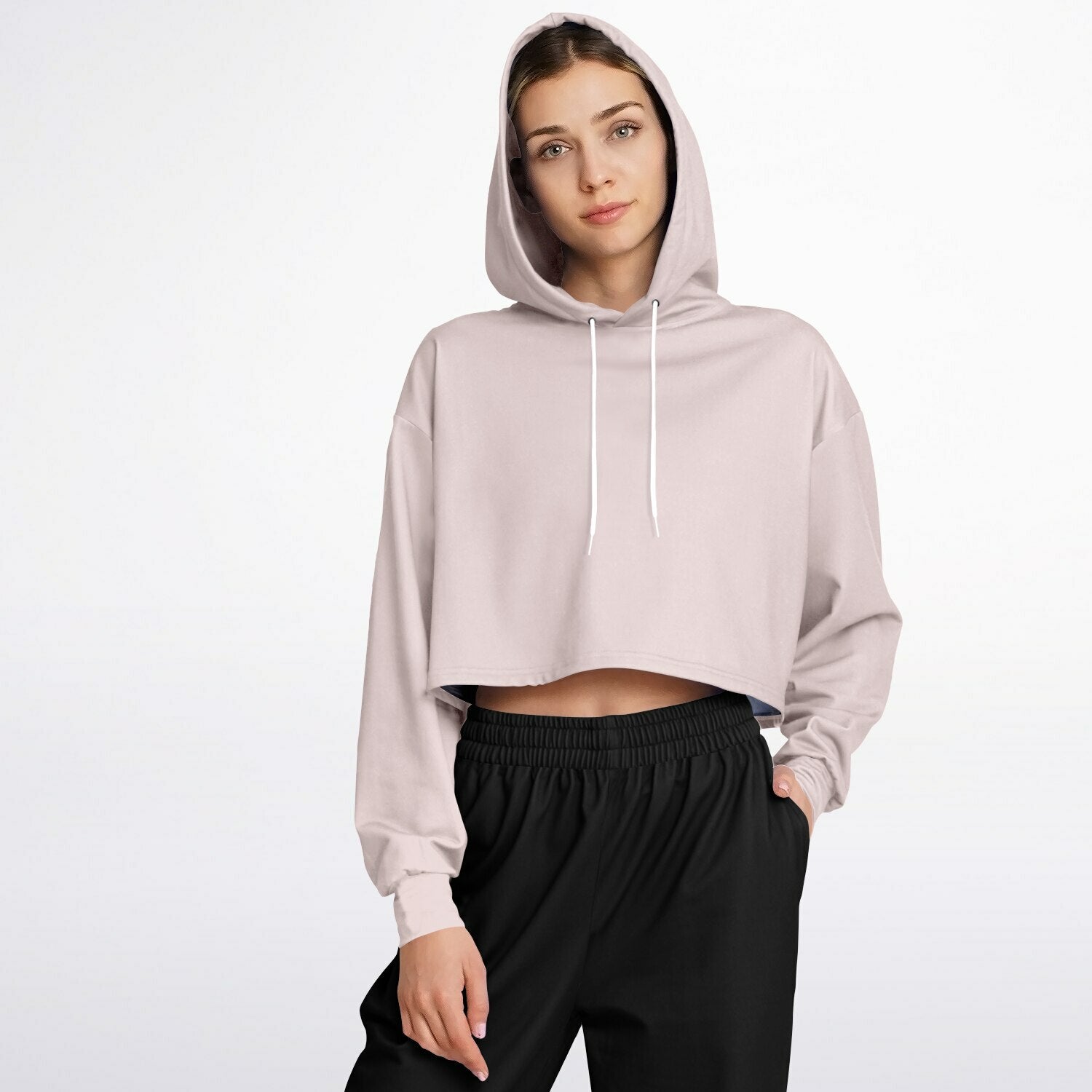 Ladies Faded Pinnk Fashion Dance Hoodie
