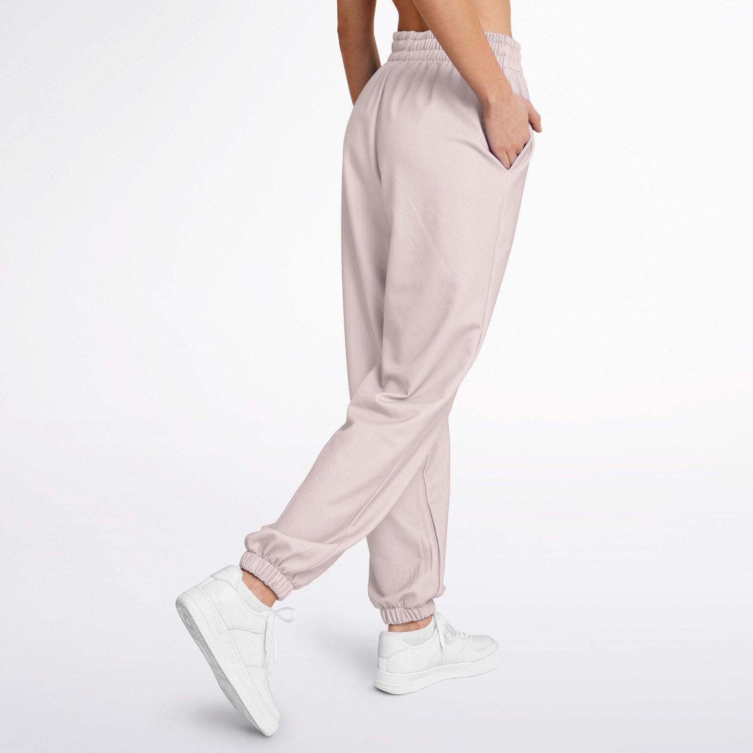 Ladies Faded Pink Fashion Dance Sweatpants