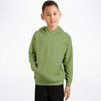 Moss Green Fashion Kids Hoodie