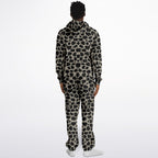 Snow Leopard Mens Jumpsuit