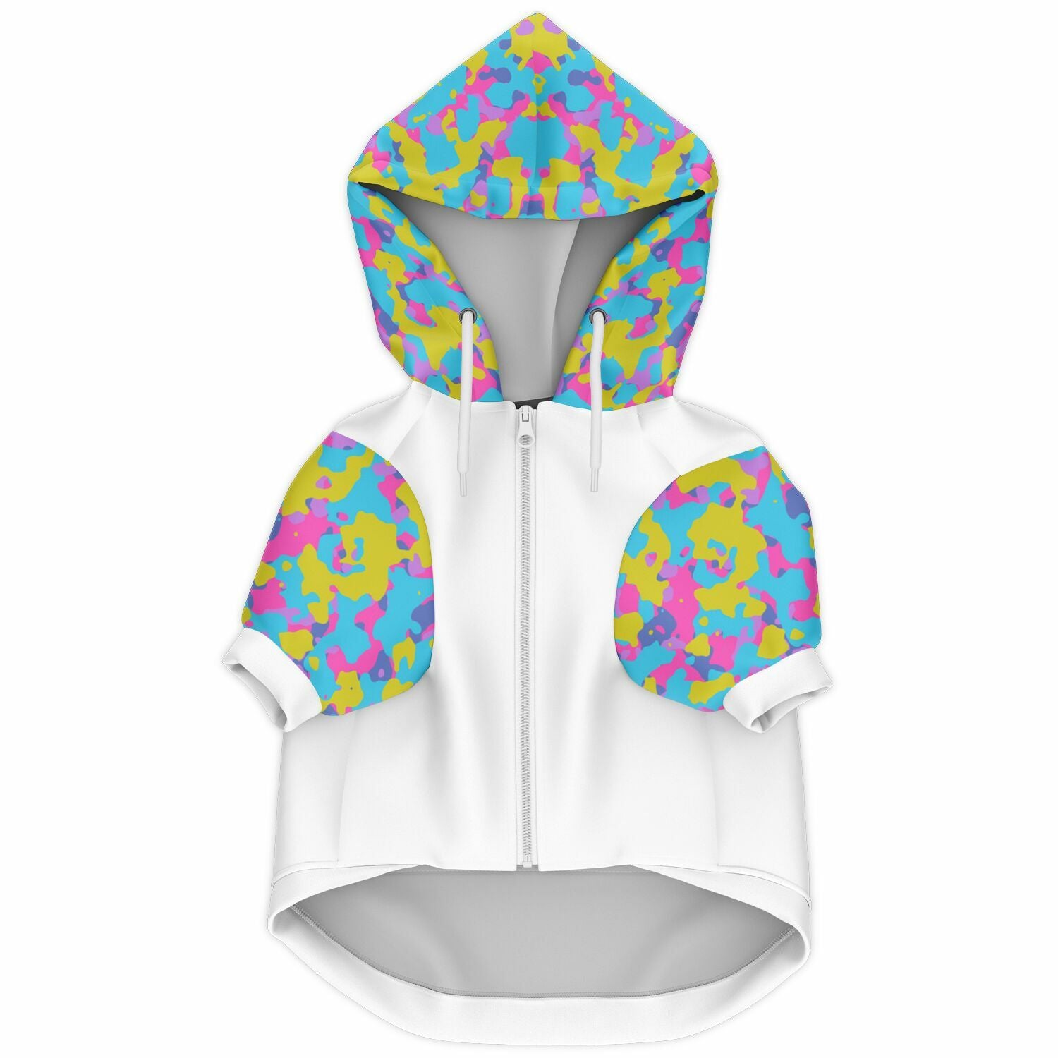 Easter Camouflage Fashion Dog Zip-Up Hoodie