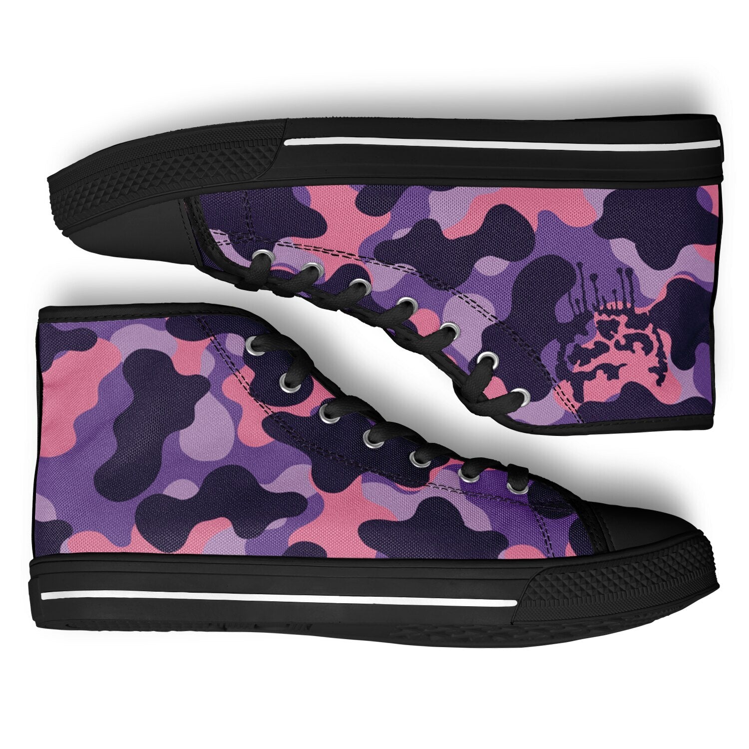 Purple Camo Urban Peak High Top Shoes