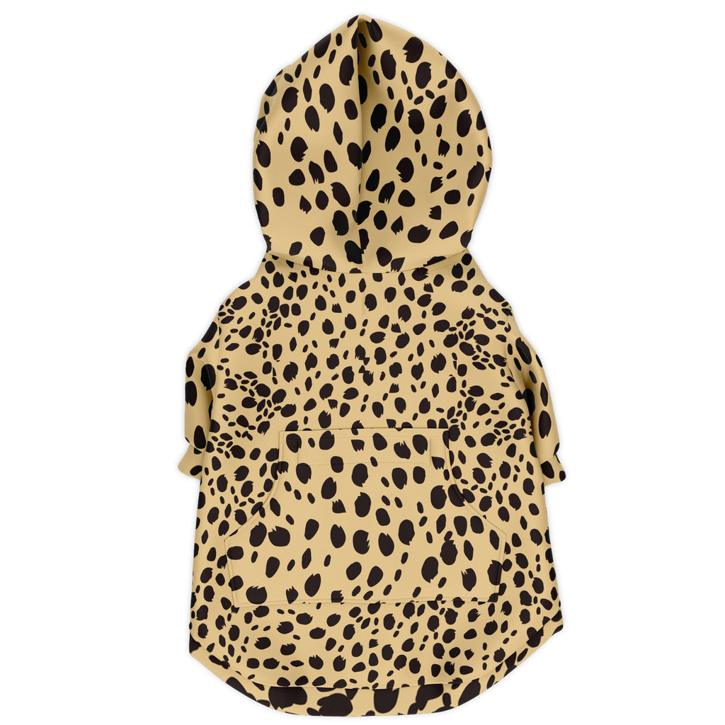 Cheetah Dog Zip-Up Hoodie