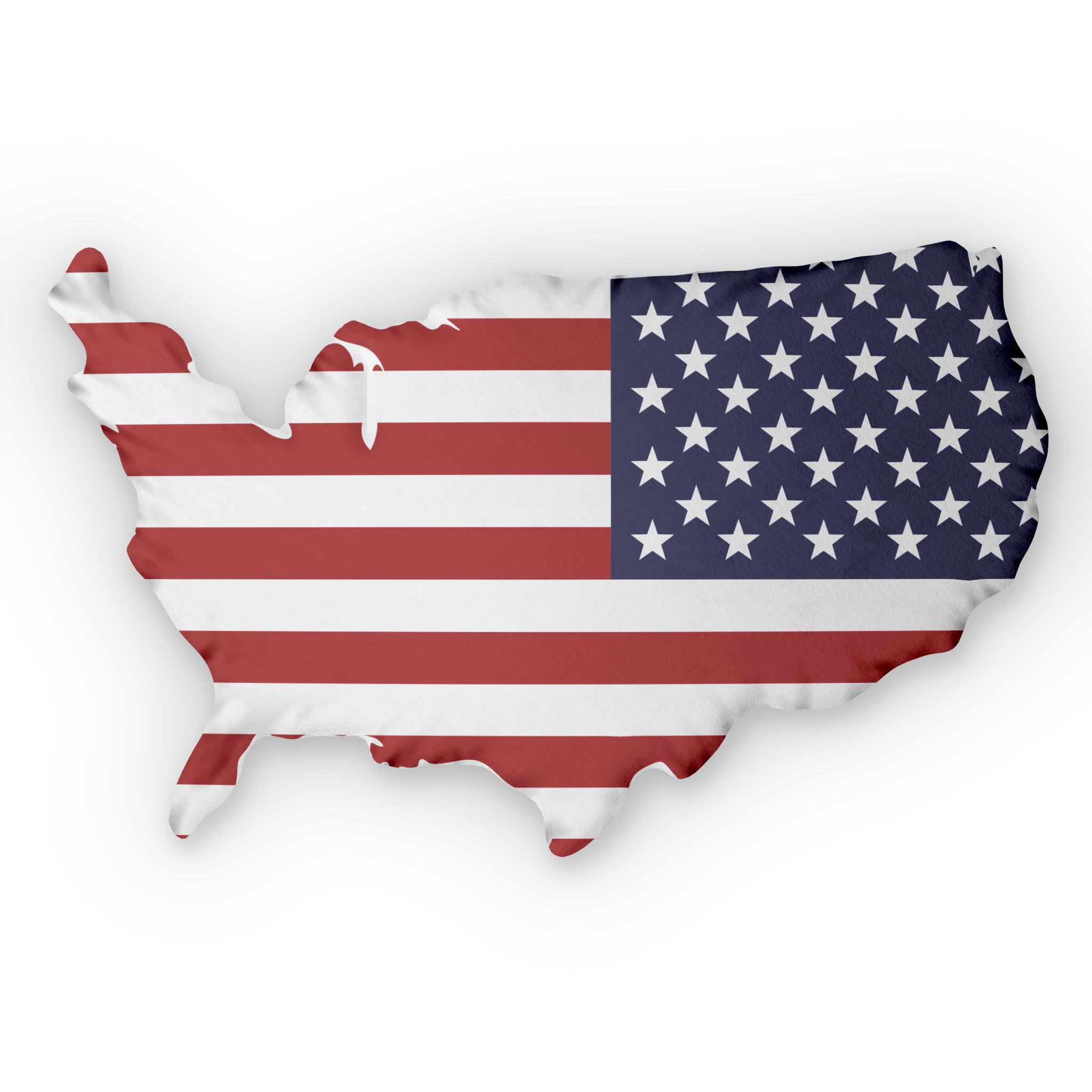 USA Shaped Pillow