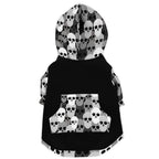 Pile of skulls Fashion Dog Zip-Up Hoodie