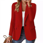 Womans Solid-color small suit jacket