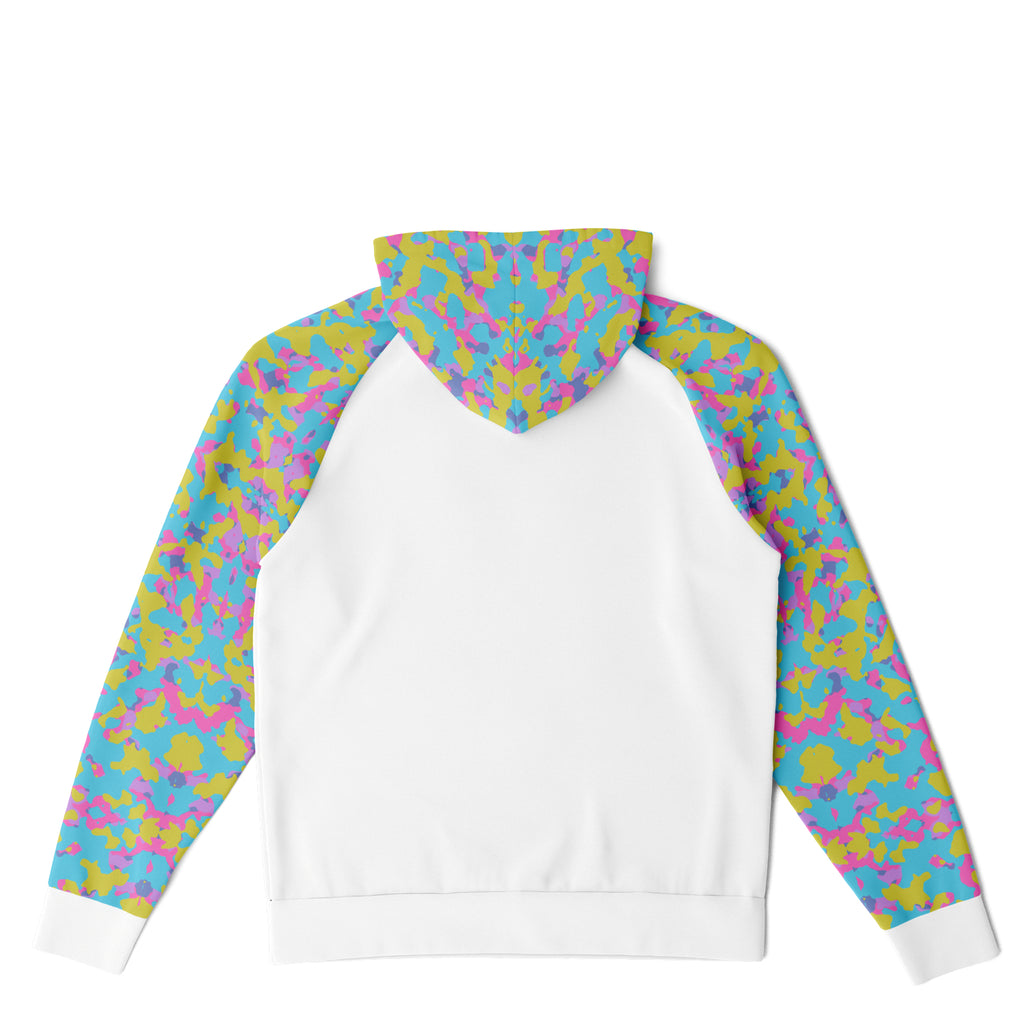 Ladies Easter Camo Raglan Hoodie