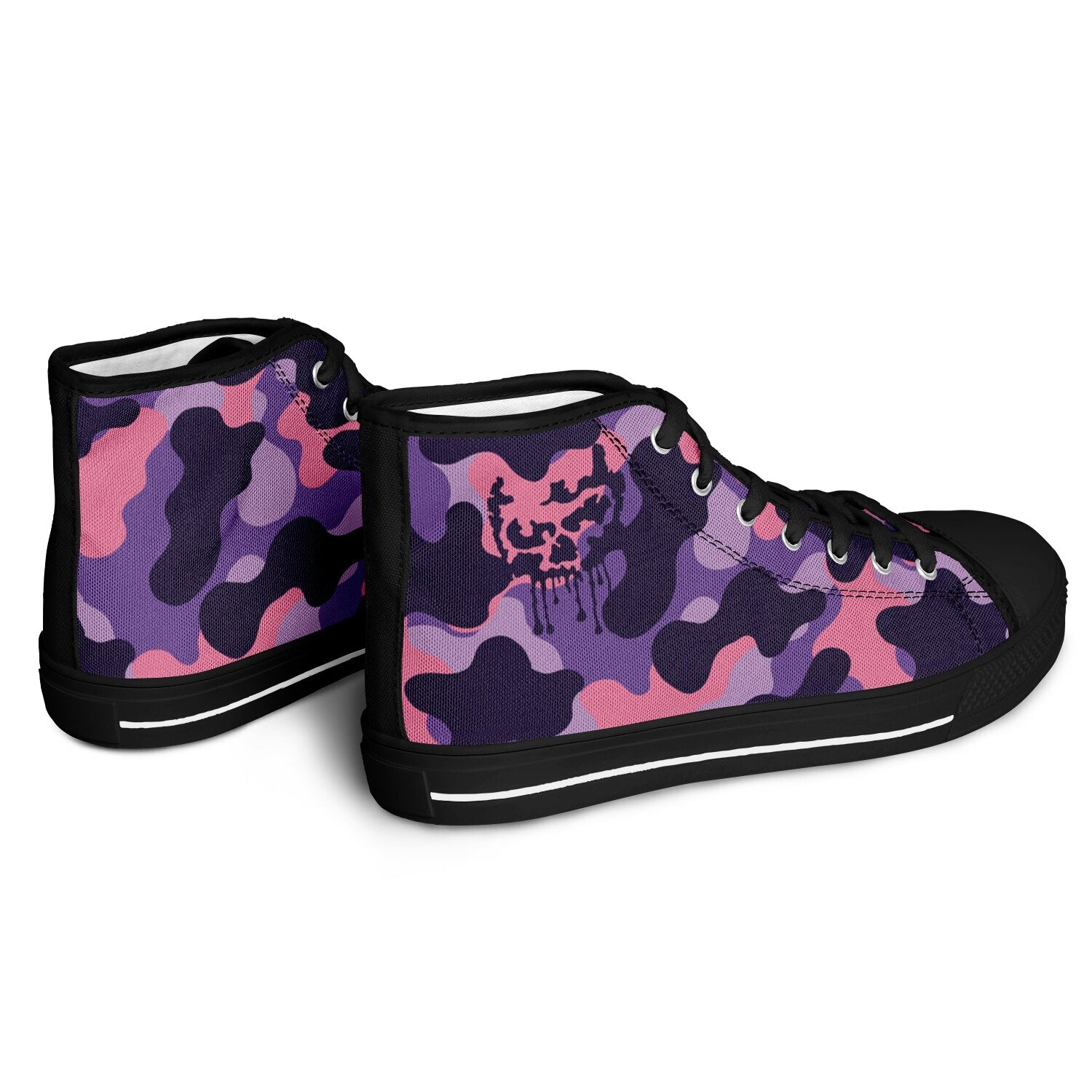 Purple Camo Urban Peak High Top Shoes