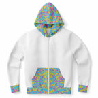 Mens Easter Camo Fashion Zip-Up Hoodie