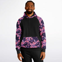 Load image into Gallery viewer, Unisex Raglan Skull Camo Hoodie
