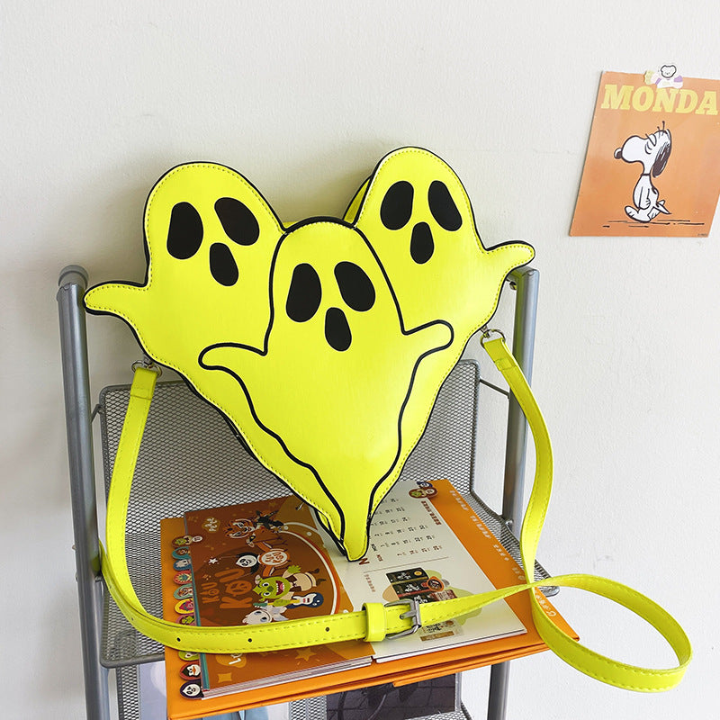 Halloween Ghost Cartoon Crossbody Shoulder Bag
