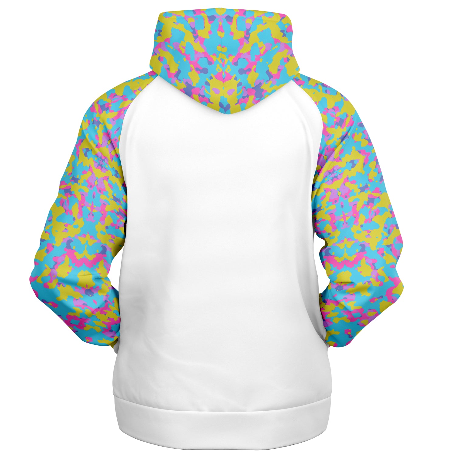 Ladies Easter Camo Raglan Hoodie