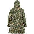 Green Tree Camo Microfleece Cloak