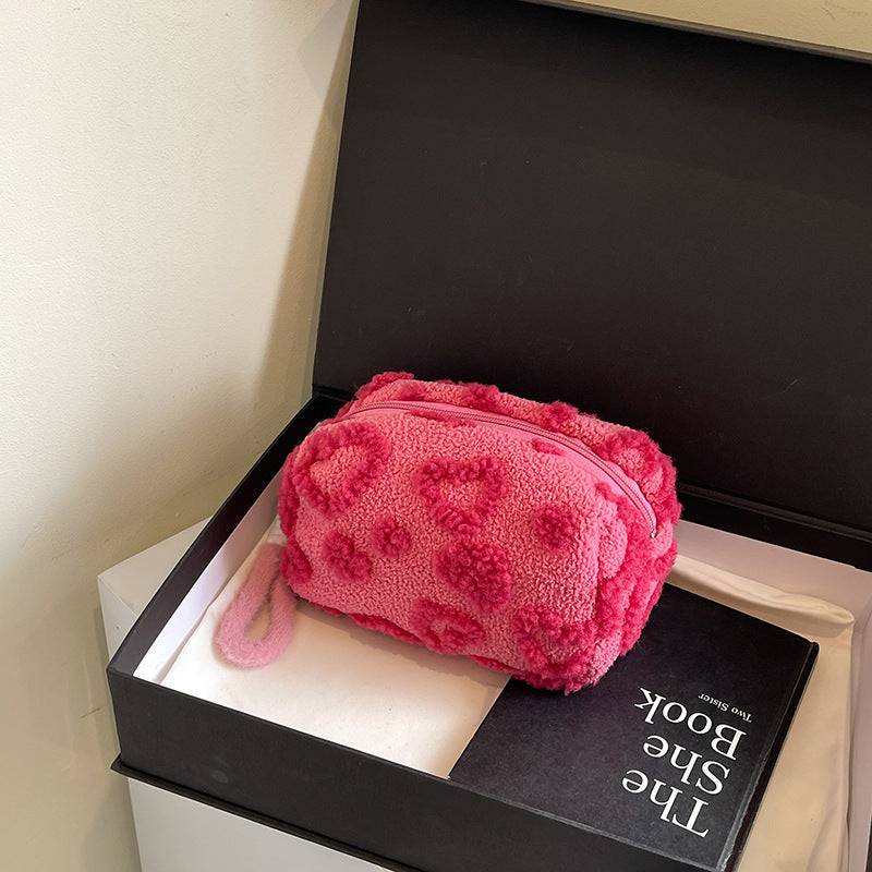 Heart pattern  Style Cosmetic Bag