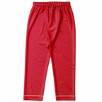 Women's Cherry Red Premium Satin Pajamas