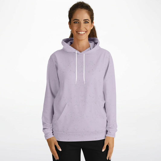 Ladies Lavendar Speckled Fashion Hoodie
