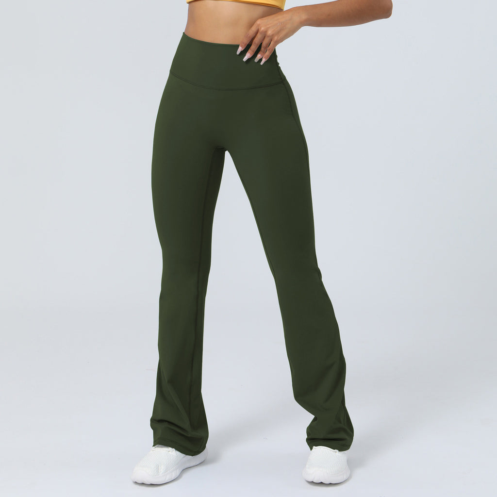 Women's High Waist Yoga Flare Leggings