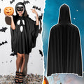 Halloween Party Women's Hooded Ghost Poncho