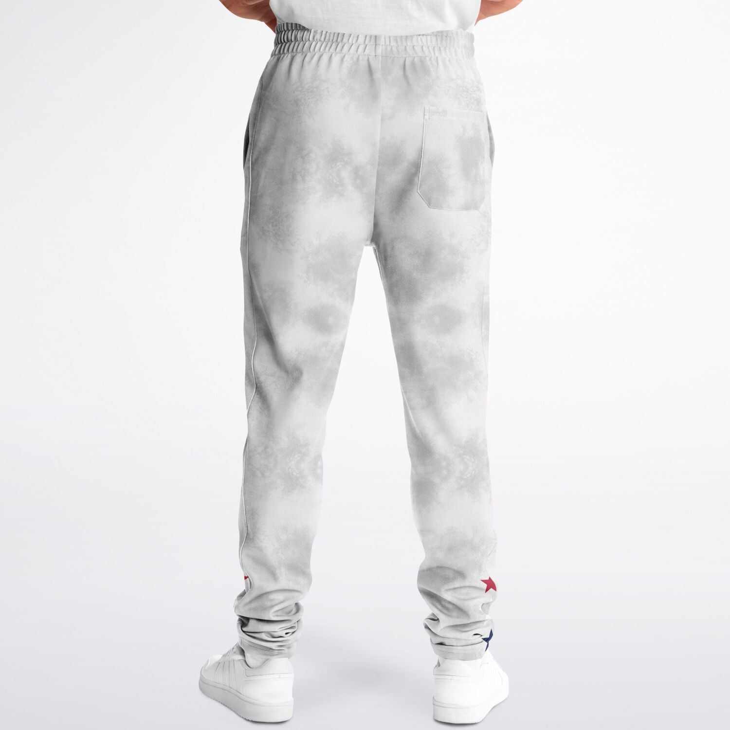 Ladies Grey RWB Star Track Pants