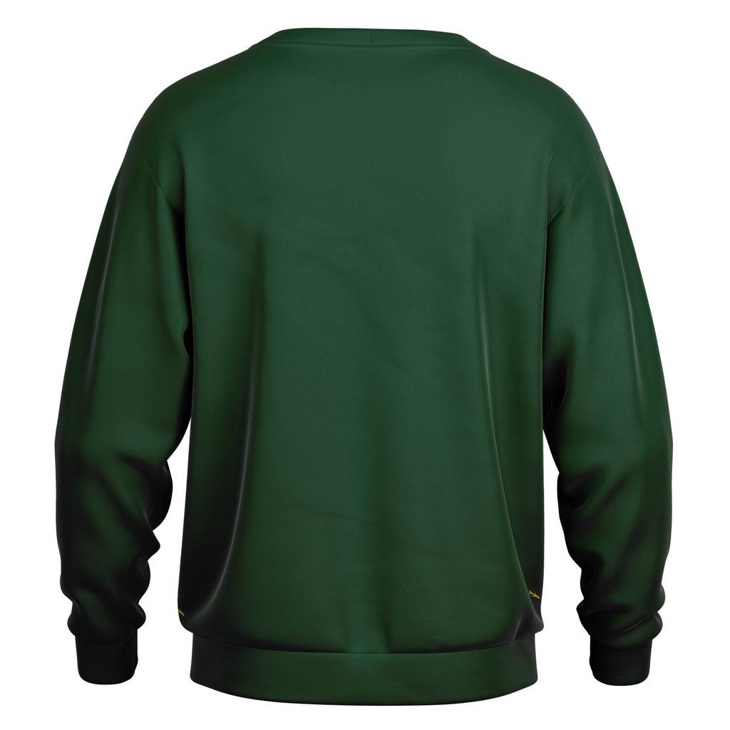 Golden Antler Green Cardigan
