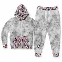 Load image into Gallery viewer, Men&#39;s Patriotic Camo Zip hoodie &amp; Jogger
