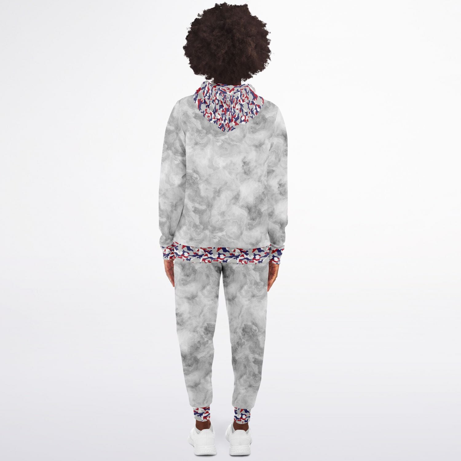 Patriotic Camo Ladies Zip hoodie & Jogger