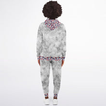 Load image into Gallery viewer, Patriotic Camo Ladies Zip hoodie &amp; Jogger
