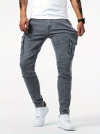Men's Cotton Cargo Casual Pants