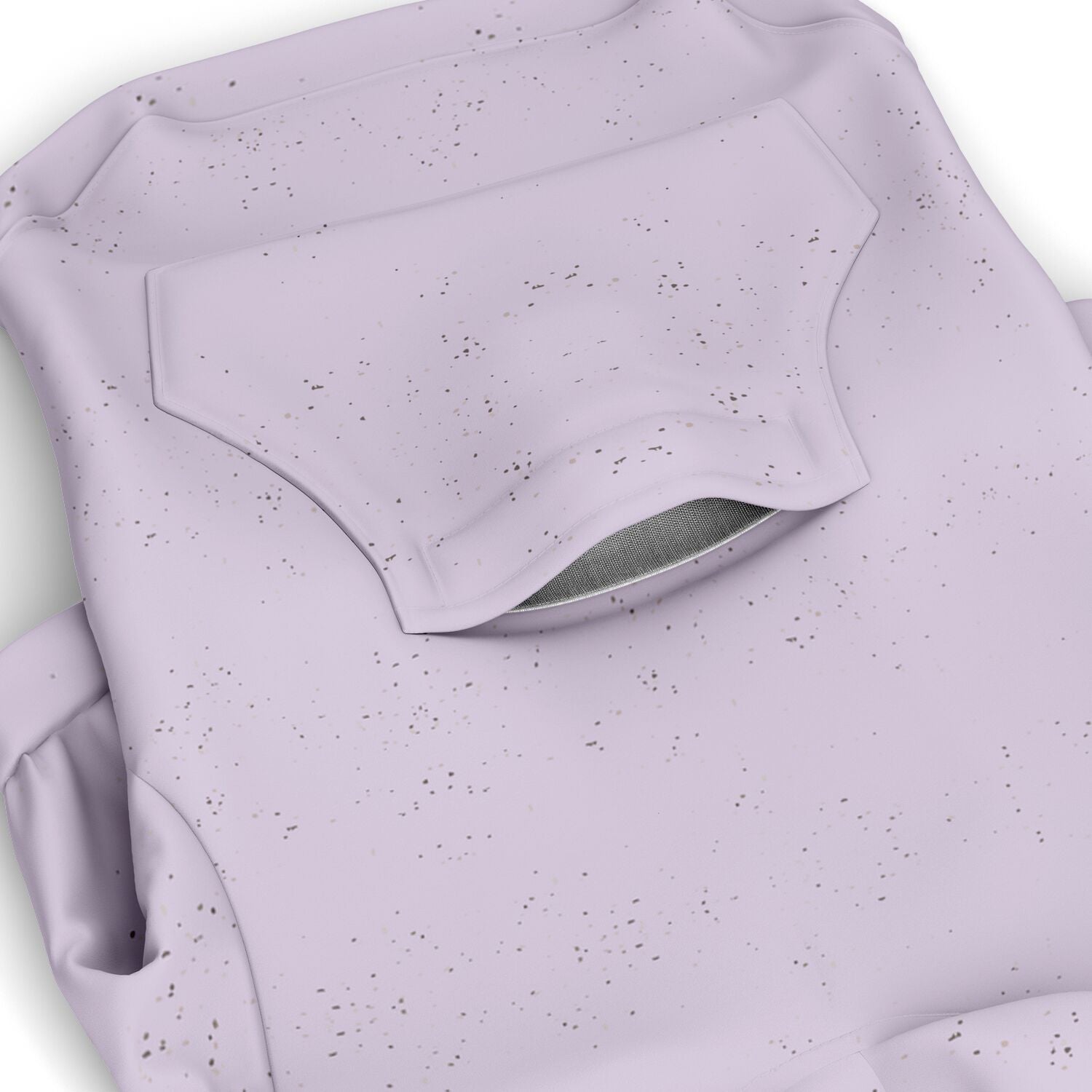 Purple Spackled Fashion Dog Zip-Up Hoodie