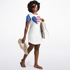 American Heart T-Shirt Dress