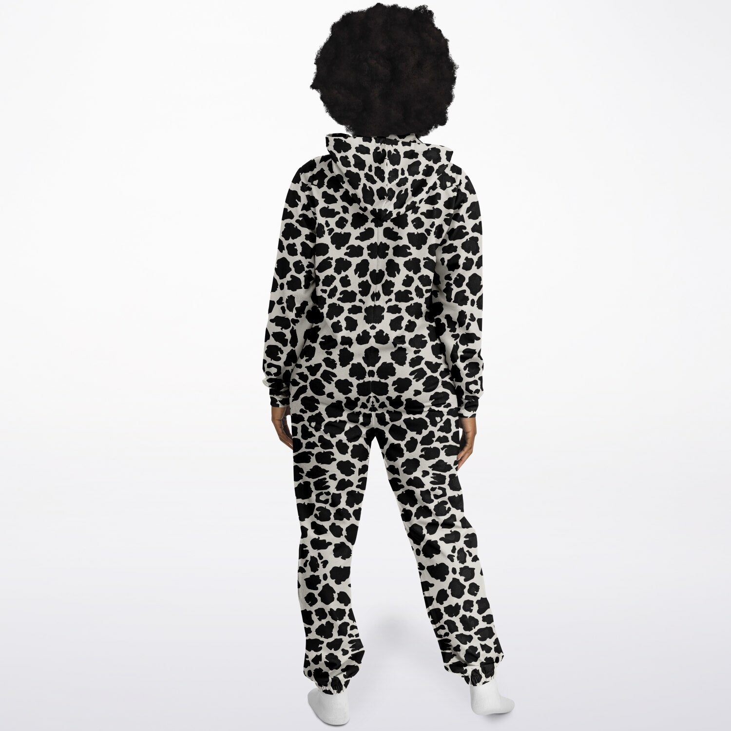 Ladies Snow Leopard Jumpsuit
